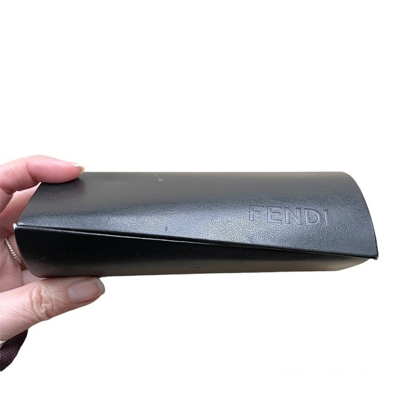FENDI Black Monogram Eyeglasses / Sunglasses Hard Case - O/S ๐ฎ๐น - Picture 4 of 8